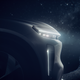 2024 Lucid Gravity headlights and running lights as seen from the side